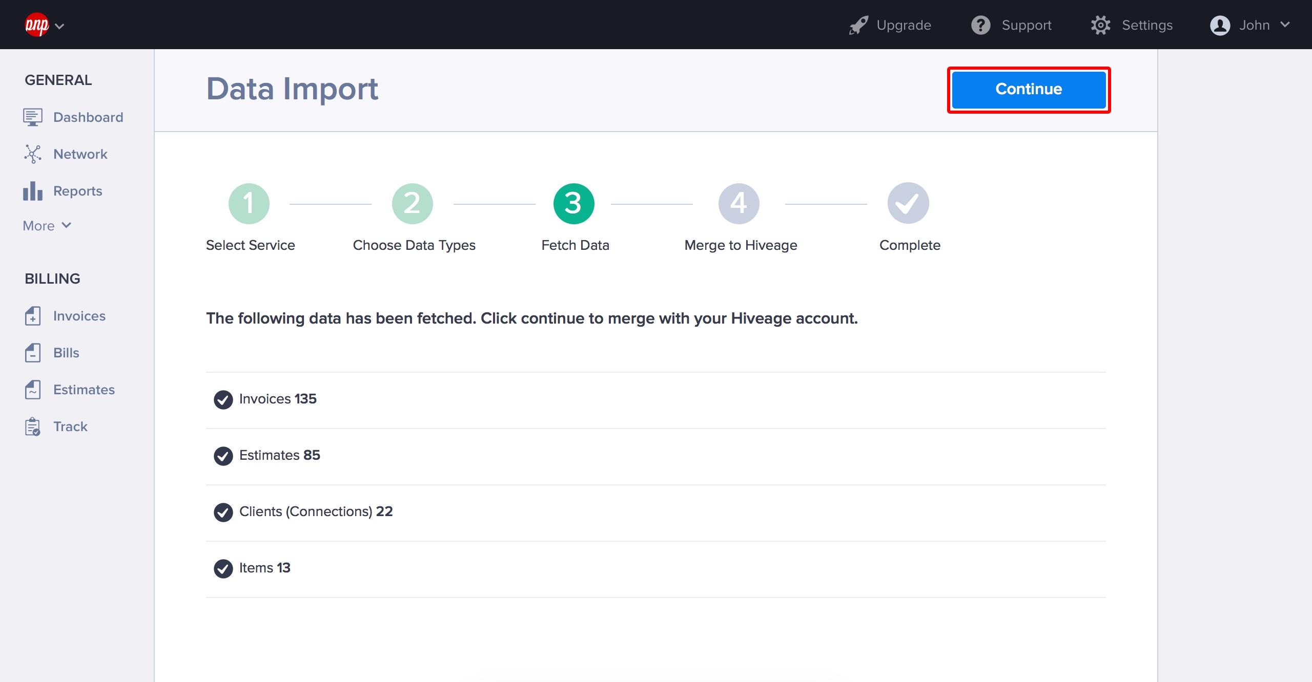Import Data 3
